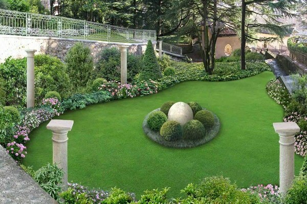 итальянский сад ландшафтный дизайн